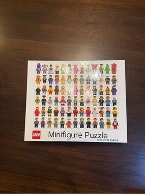 LEGO Minifigure Puzzle NEW - Colorful Minifigures (White)